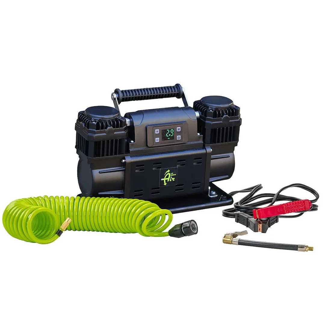 12099923 – OVERLAND VCL Air Compressor, Portable 12.6 Cubic Feet Per Minute (CFM) At 150 PSI Battery Clamp Without Ai...